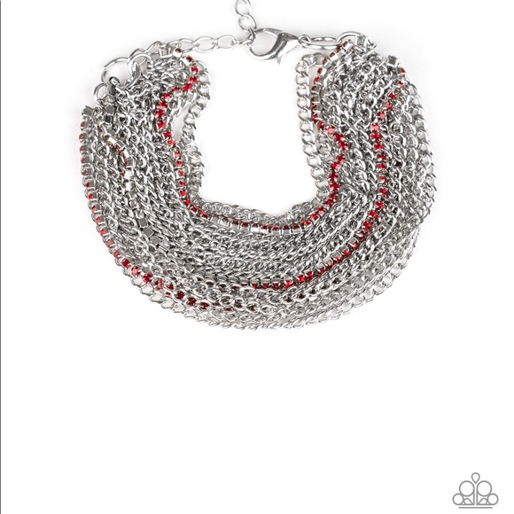 paparazzi Jewelry - Red bracelet